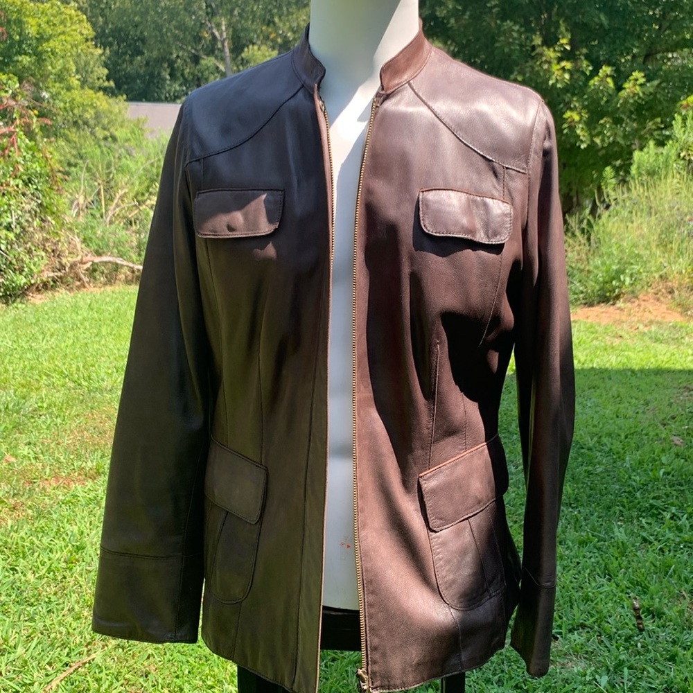 Daniel Hecther Leather Jacket - image 1